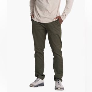 Vuori Collins Chino Pant Green/Oregano SZ 28 waist NWT